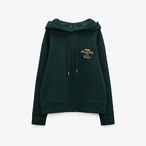 Zara Embroidered Hoodie